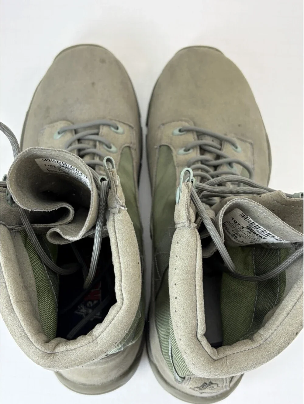 Rocky 8” C4T Trainers Sage Green Boots Tactical Combat 1073 Men's Size 12 W